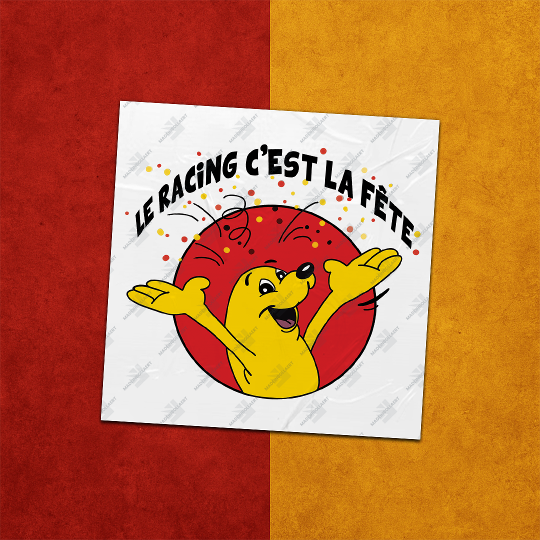 Stickers - Le Racing c'est la fête